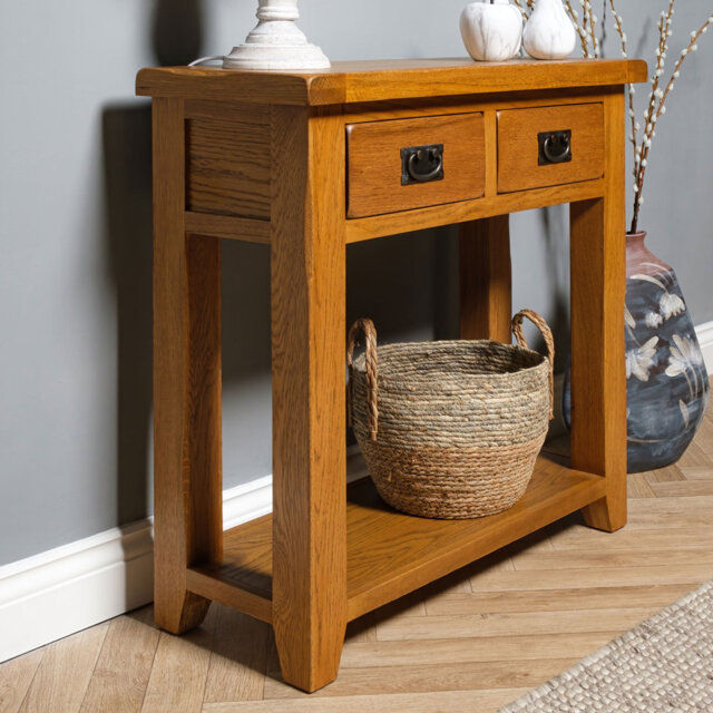 Coad 85Cm Solid Wood Console Table by Wayfair | ufurnish.com