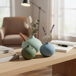 Escapism Stripe Vase Blue By The Conran Shop | uFurnish.com