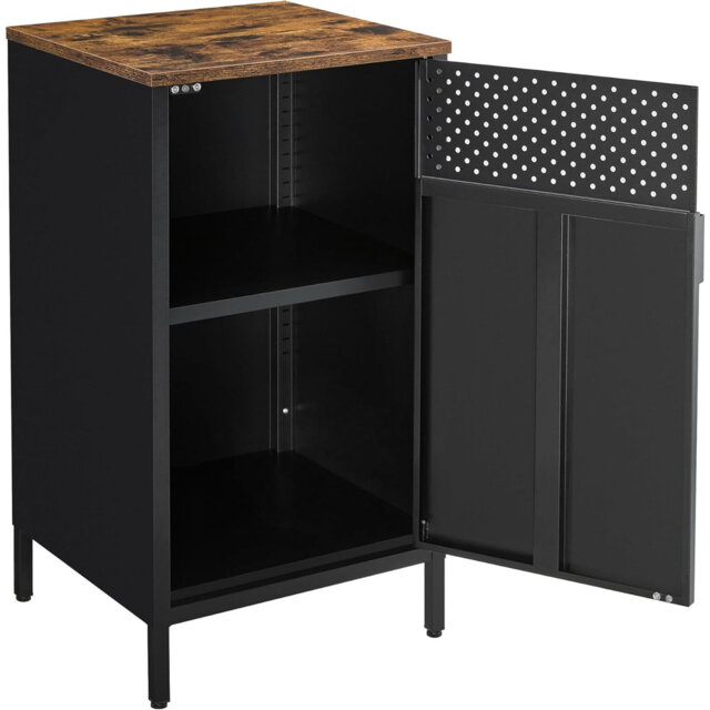 Picture of Storage Cabinet, Floor Cabinet With Door, Sideboard With Adjustable ...