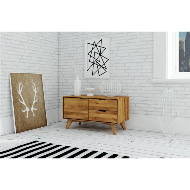 Gant 90Cm Wide 2 Drawer Beech Solid Wood Sideboard by Wayfair ...