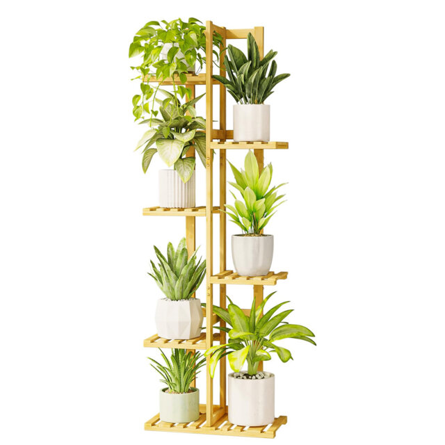 Gejoy 6 Tier Bamboo Plant Stand