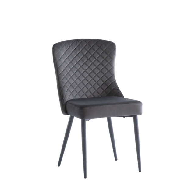 HADLEY VELVET DINING CHAIR -GRAPHITE by Wayfair | uFurnish.com