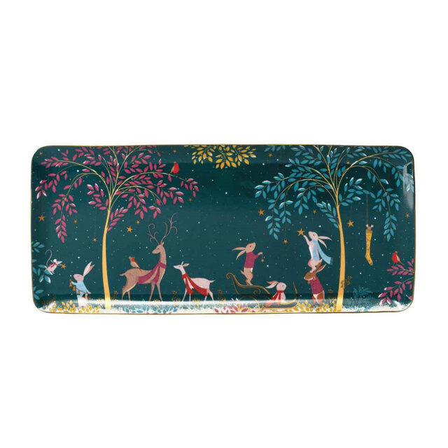 Elite - Sara Miller Woodland Tales Rechthoekig Blik 19,5 x 15,4 x 7,5 cm