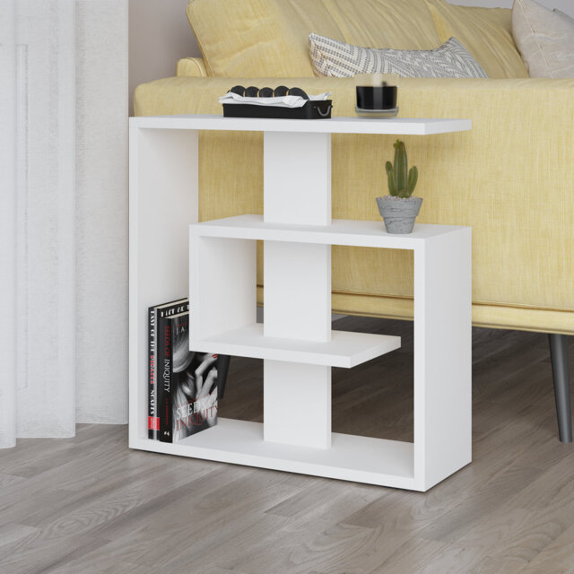 Saly Modern Side Table with Storage Shelves for Living Room by Wayfair ...