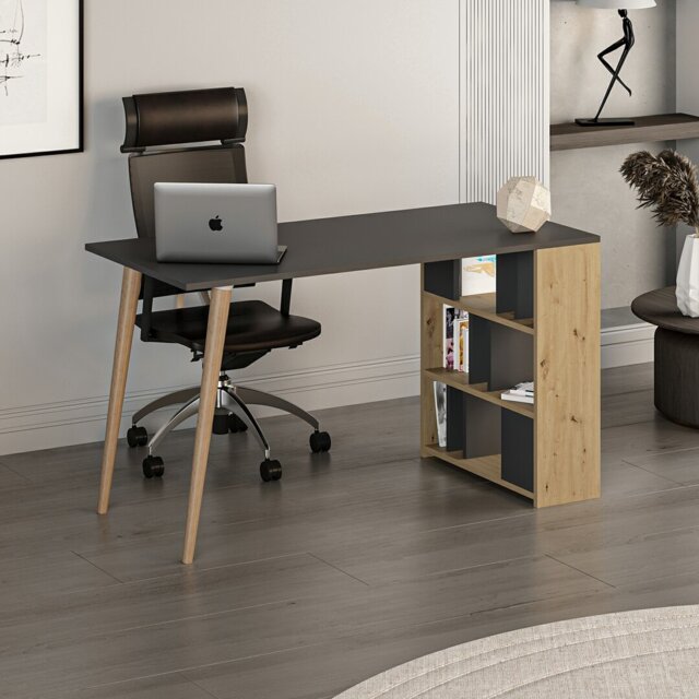 Ilisa 120Cm W Rectangular Computer Desk by Wayfair | ufurnish.com