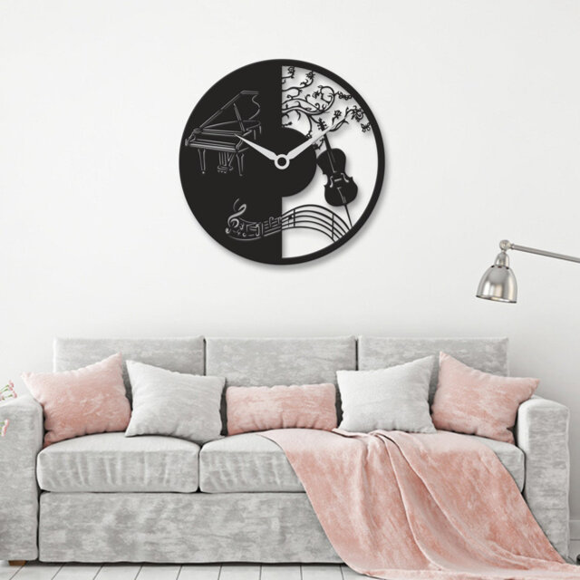 Comically Large Dial Roman-Numeral-Wall-Clock-Funny-Wall-Clock-Large-Wall-Clock-Funny-Clock ...