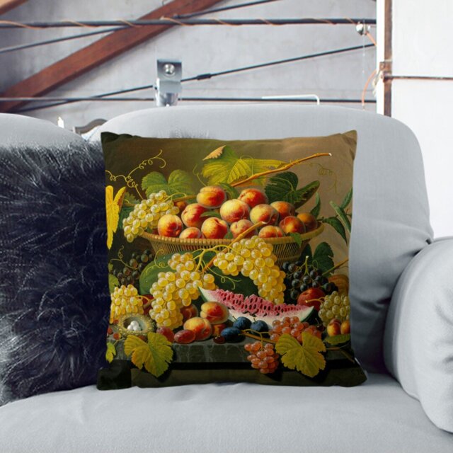 Still Life with Flowers and Fruit Vol.4 Scatter Cushion by Wayfair ...