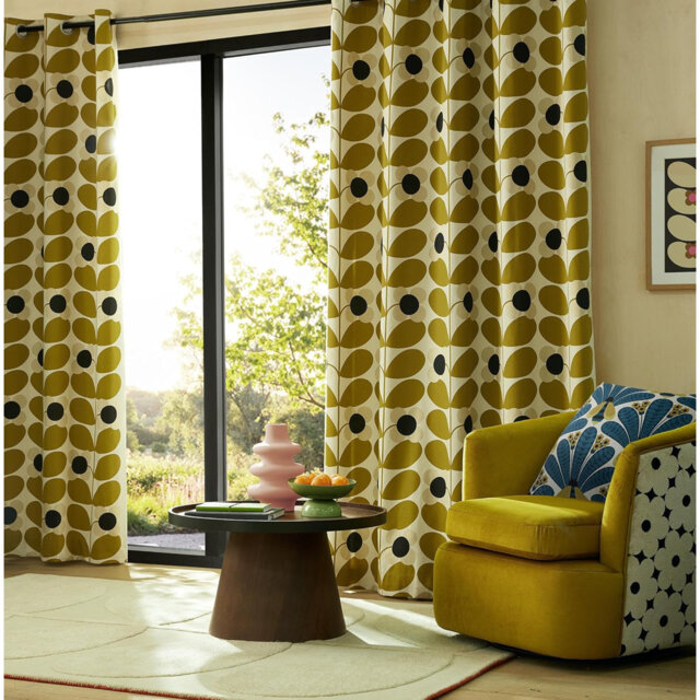 Glory Bloom Quilted Curtains NCU0NTD1779