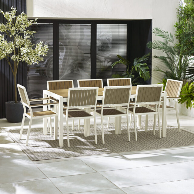 Image showcasing Minimalist Patio Furniture - Wayfair