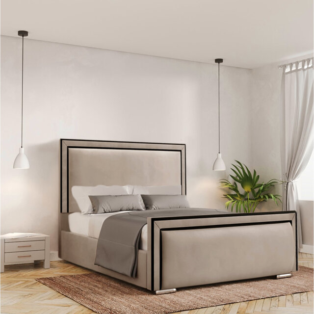 Azlan Failure Frame Azlan Upholstered Bed by Wayfair | uFurnish.com