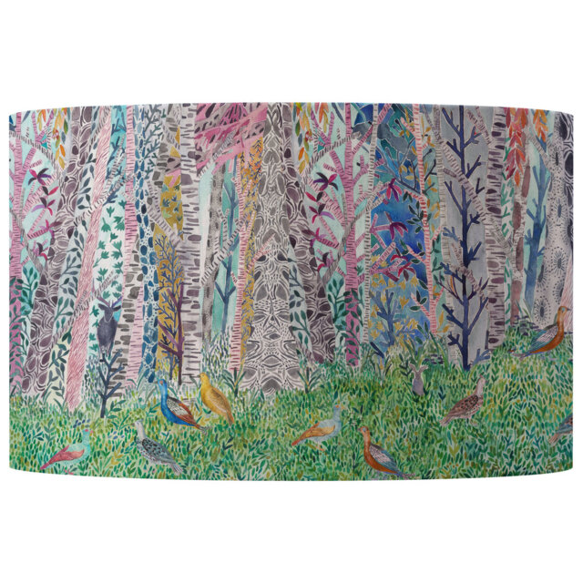 Whimsical 46cm Cotton Drum Lamp Shade by Wayfair | ufurnish.com