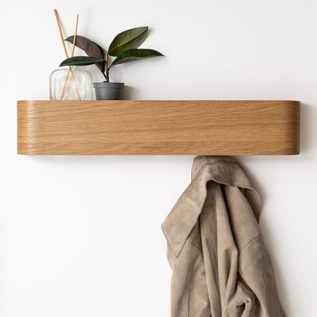 Wall Cladding Coat Rack Carraby Wall Mounted Coat Rack by Wayfair | uFurnish.com