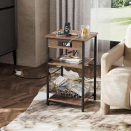 3-Tier Side Table with Storage by Wayfair | ufurnish.com