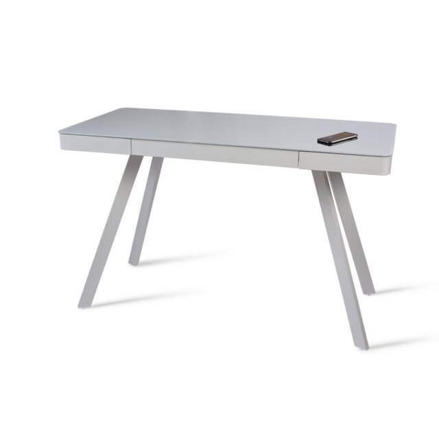 Remmy, Wireless charging Desk with Speaker by Wayfair | ufurnish.com