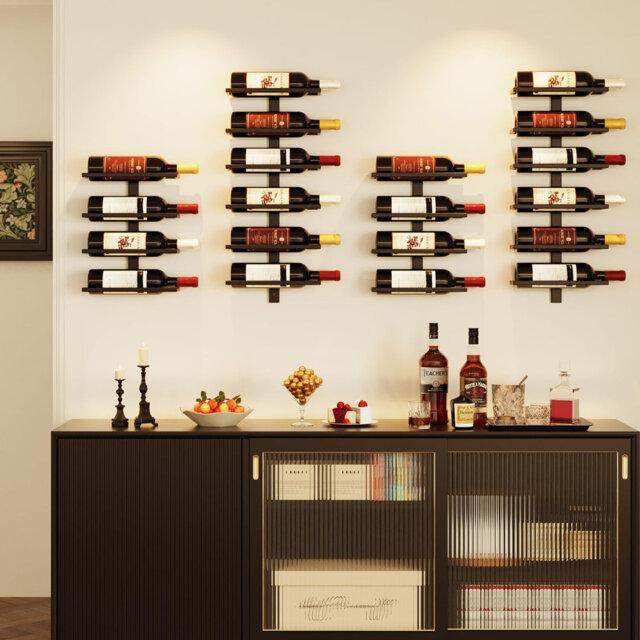 Durnish Rack 11 Tier Wall Mount Wine Rack by Wayfair | uFurnish.com
