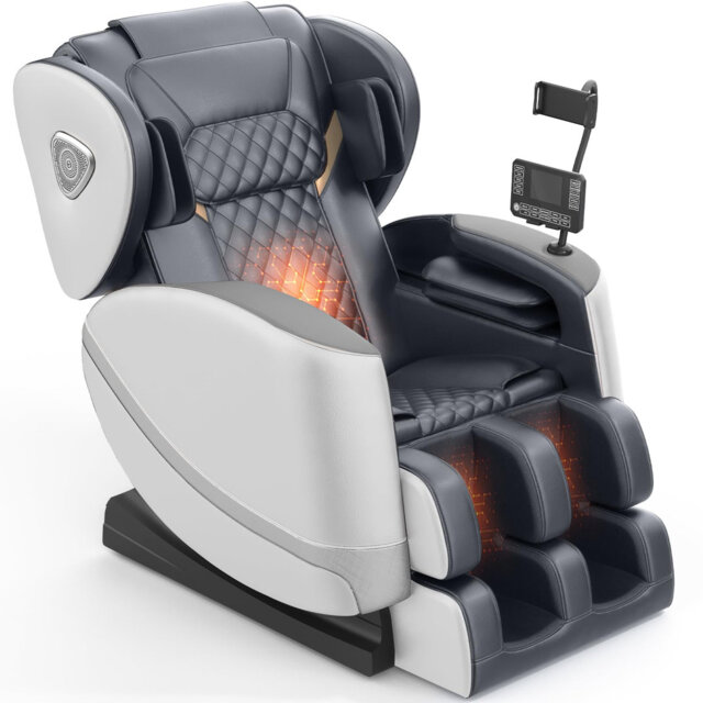 Massage Chair Full Body, Zero Gravity Massage Chair with 10 Fix Rollers ...