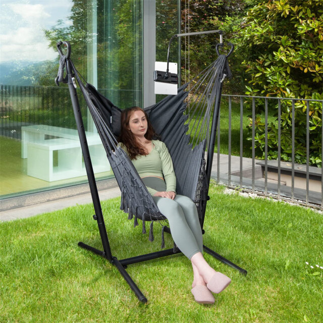 Cahal Chair Hammock with Stand by Wayfair | ufurnish.com