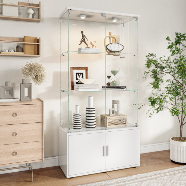 Glass Display With LED Lights by Wayfair — free download