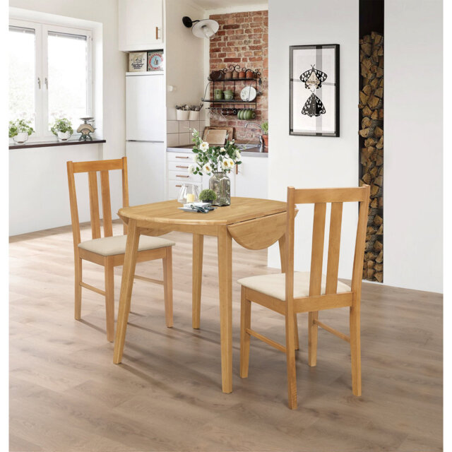 Elle 2 - Person Drop Leaf Dining Set by Wayfair | ufurnish.com