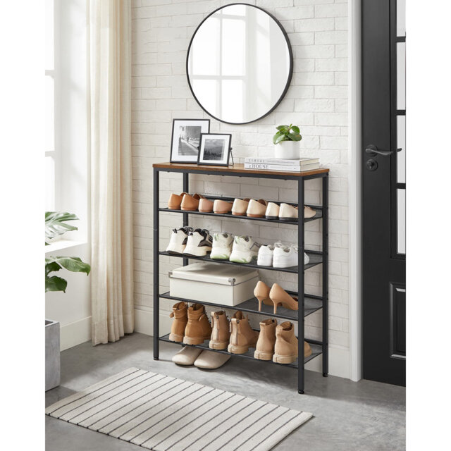 Durnish Rack Shoe Rack for 12 Pairs of Shoes by Wayfair | uFurnish.com