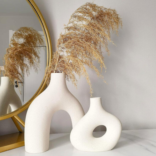 Modern Ceramic Vase for Pampas Grass by Wayfair | uFurnish.com