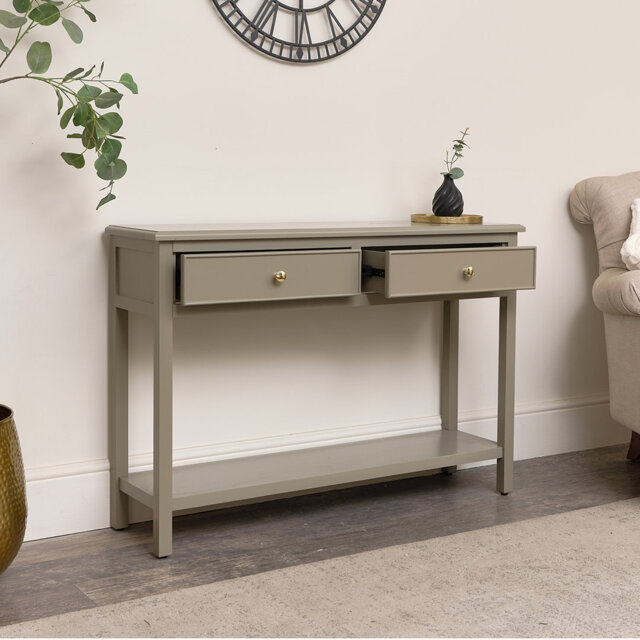 Adalisa 110cm Solid Wood Console Table by Wayfair | ufurnish.com