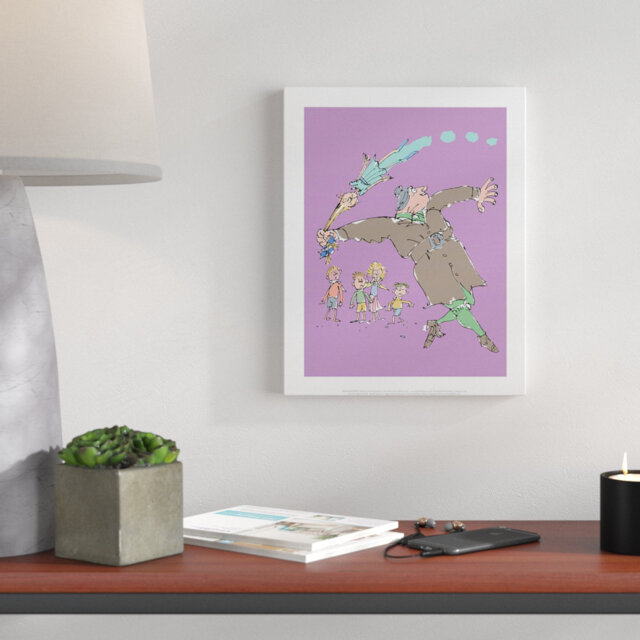 Matilda Graphics 'Roald Dahl Matilda Miss Trunchbull' Graphic Art Print by Wayfair ...