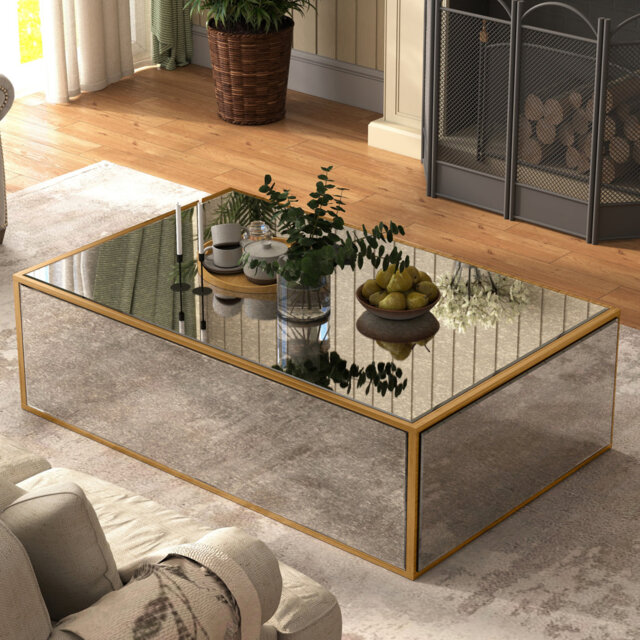 Lana Mirrored Coffee Table