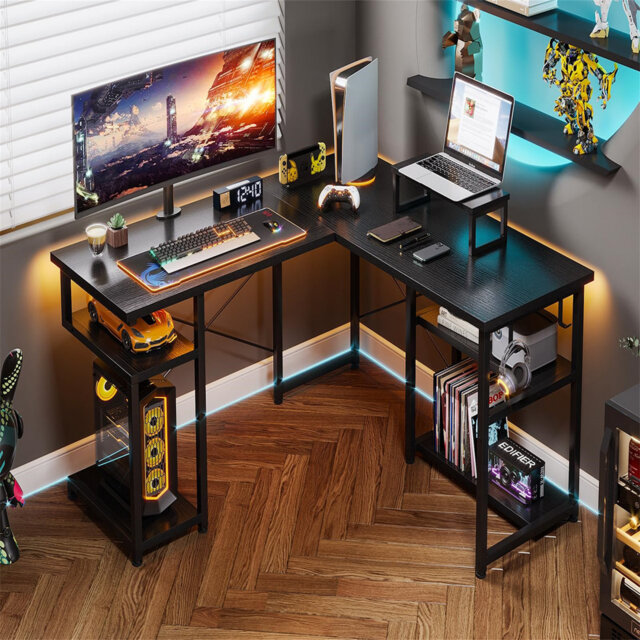 Blerta 10Cm W L-Shaped Computer Desk by Wayfair | ufurnish.com