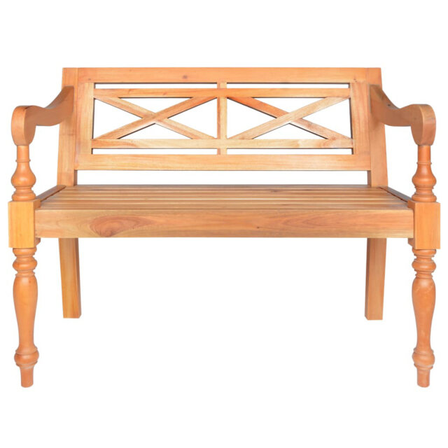 Aarmaan Bench 98 Cm – Solid Mahogany Wood, Elegant And Sturdy Seating ...