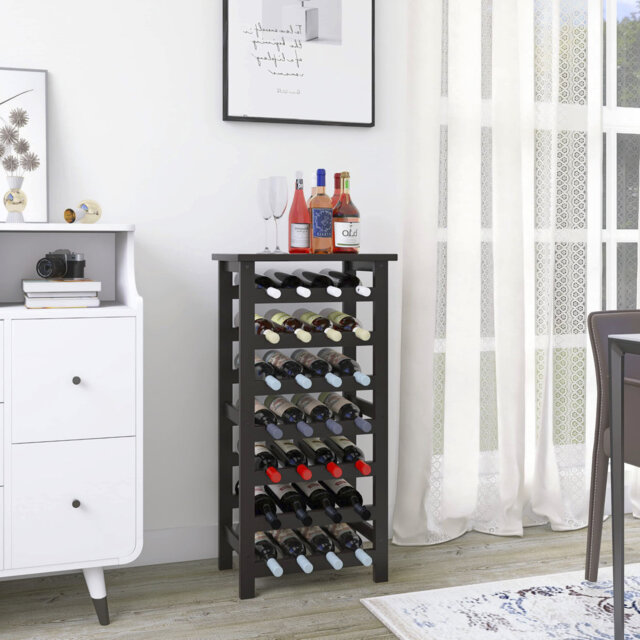 Coltan 28 Bottle Solid Wood Floor Wine Bottle Rack by Wayfair ...