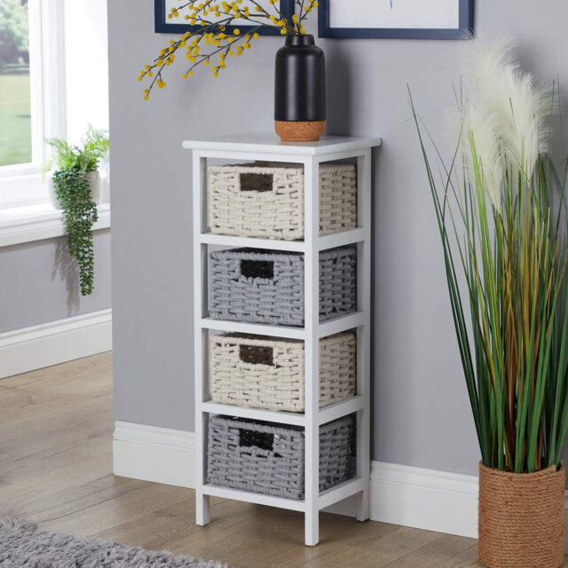 Chocheles Fully Assembled 4 Drawer Chest Storage Unit by Wayfair ...