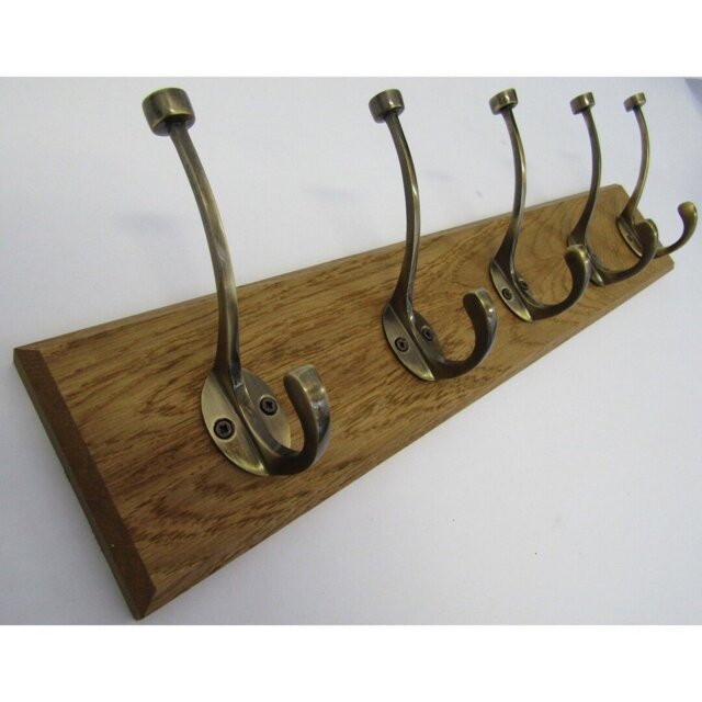 Ogilvie Solid Wood 6 - Hook Wall Mounted Coat Rack by Wayfair ...