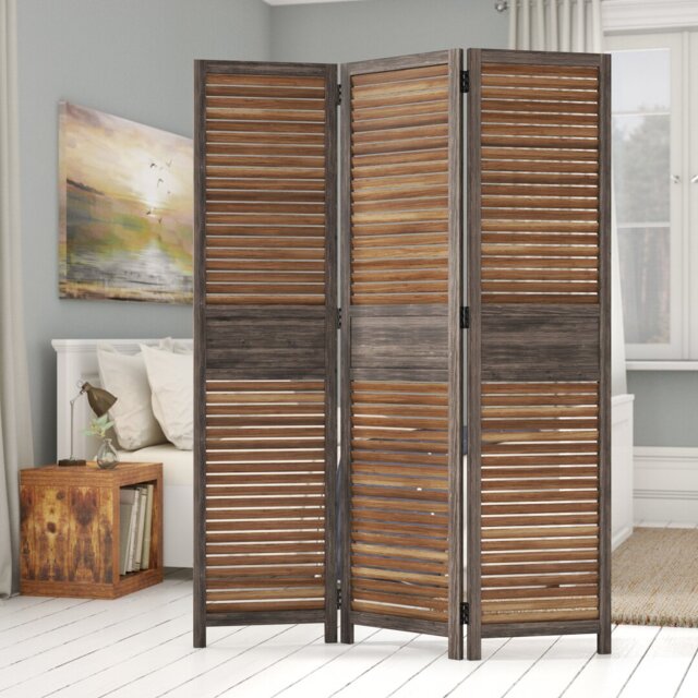 Mission Bay 3 Panel Room Divider by Wayfair | ufurnish.com