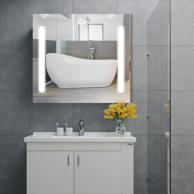 Darch Lighted Wall Mounted Bathroom / Vanity Mirror by Wayfair ...