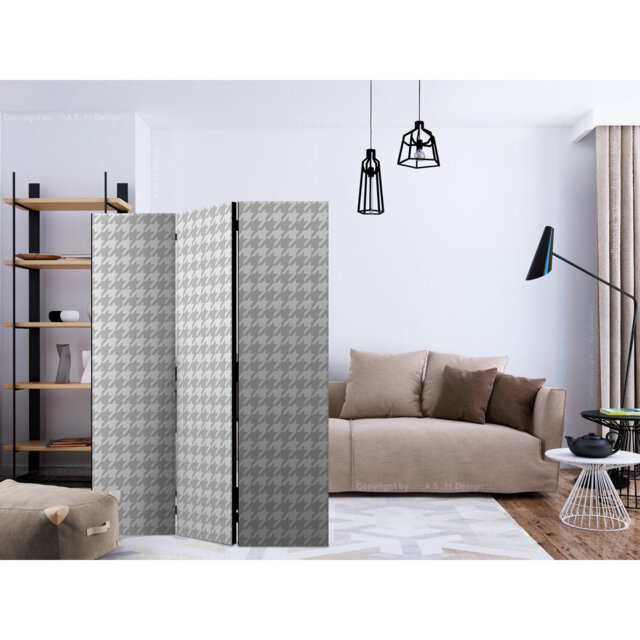 Room Divider - Dogtooth Check [Room Dividers] by Wayfair | uFurnish.com