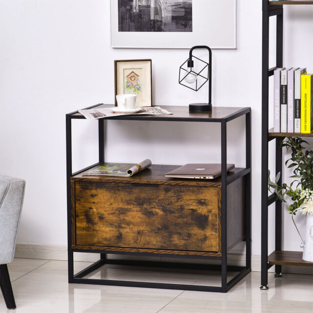 Monkstown 1 Piece Side Table Set with Storage by Wayfair | ufurnish.com