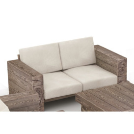 Corum 228Cm Wide Garden Sofa with Cushions