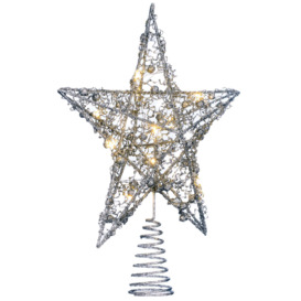 Sprinky Christmas Star Tree Topper