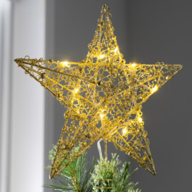 Sprinky Christmas Star Tree Topper