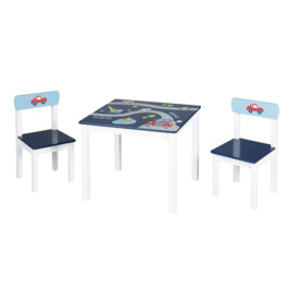 Racing Driver Children's 3 Piece Table and Chair Set