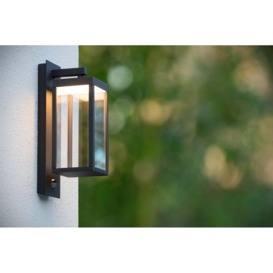 Clairette Black 1 - Bulb LED Outdoor Flush Mount