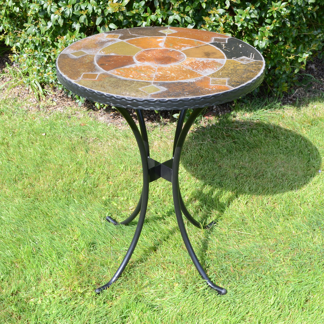 ONDARA Garden Stone Mosaic Bistro Table by Wayfair