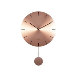 Impressive Pendulum 47cm Wall Clock