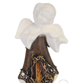 Decorative Fiddler Angel Figurine