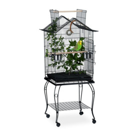 Fredric Bird Cage with Outside Perch