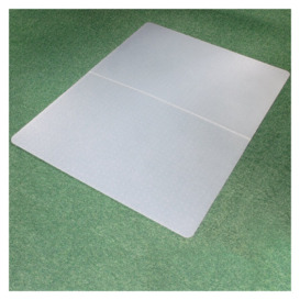 Ecotex Polypropylene Medium Pile Carpet Straight Chair Mat