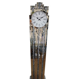 Aquila Crushed Diamante Jewel New York 189cm Grandfather Clock