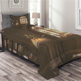 Colangelo Gothic Bedspread Set with Cushion Cover