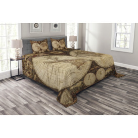 Covarrubias World Bedspread Set with Cushion Cover